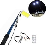 360° Multifunction Outdoor LED Light | 5M Fishing Rod Lamp with IR Remote | 3 Modes | 800W Camping Lantern - Image 3