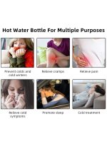 Hot Water Bag with Soft Cover | Rubber Hot & Cold Therapy Pack for Pain Relief - Image 5