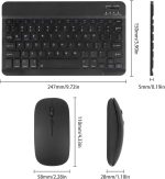 Ultra-Slim Bluetooth Keyboard & Mouse Combo – Rechargeable Wireless Set for Windows, Mac, Android, iOS, iPad, Tablet, Laptop & PC Devices - Image 5