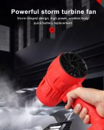 Turboglass Car Blower – Turbodry Portable Cordless Handheld Car Dryer for Fast, Efficient Drying | Powerful Airflow for Streak-Free Results | Multi - Image 4