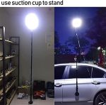 360° Multifunction Outdoor LED Light | 5M Fishing Rod Lamp with IR Remote | 3 Modes | 800W Camping Lantern - Image 8