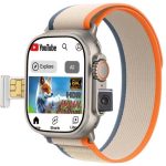 Oteeto TU94 Pro Smart Watch | 2.02" Display, Pop-Up Camera & SIM Slot | Fitness Tracker & Communication Device | Stylish & Innovative Design