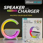 3-in-1 Night LED Desk Lamp | Bluetooth Speaker & 15W Wireless Charger | Multi-Functional Smart Lamp - Image 4