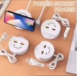 Quick Charge 5.1A Charger with Dual PD+USB Ports | Universal Multi-Port Charging Station with Mobile Phone Holder - Image 5