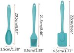 3-Piece Silicone Cooking Utensil Set | Spatula, Spoon & Brush | Heat Resistant for Baking & Cooking - Image 3