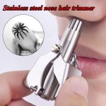 Stainless Steel Manual Nose & Ear Hair Trimmer - Image 3