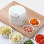 Mini Manual Garlic Chopper with Pull String - Image 6