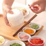 Mini Manual Garlic Chopper with Pull String - Image 3