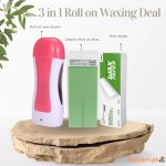 3-in-1 Wax Heater Kit with Roll-On Wax Applicator - Image 4