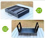 Portable Stainless Steel Charcoal BBQ Grill - Image 3