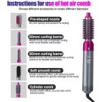 5-in-1 Hair Styler and Dryer Brush Set - Image 8