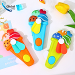 Hand Pressure Mini Fan for Kids, Cute Ice Cream Shape - Image 4