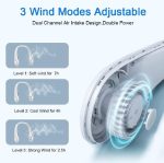 Portable Bladeless Neck Fan, Hands-Free Rechargeable Wearable Personal Fan - Image 5