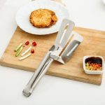 3-in-1 Stainless Steel Cooking Tongs Spatula - Image 3